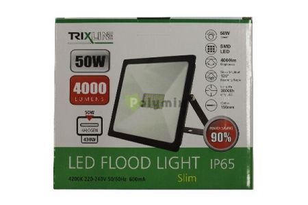 TRIXLINE 50W LED fnyvet IP65 4200K