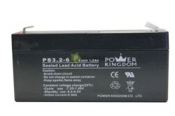 Power Kingdom 6V - 3,2 Ah zselés akkumulátor