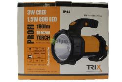 TRIXLINE 3W CREE LED + 1,5 COB LED lámpa TRAC206