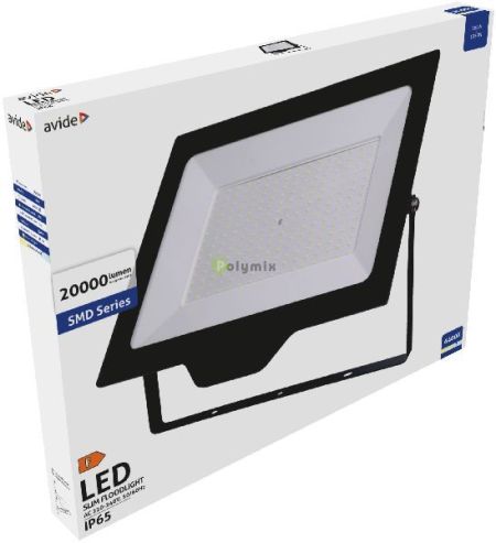 Avide LED Reflektor Slim SMD 200W CW 6400K