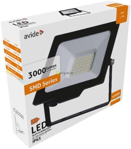 Avide LED Reflektor Slim SMD 30W NW 4000K