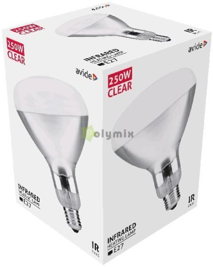 Avide Infra Izz E27 250W Clear