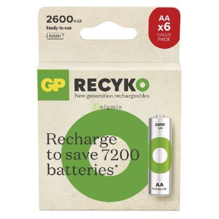 GP ReCyko 2600mAh ceruza akkumultor C/6 J!