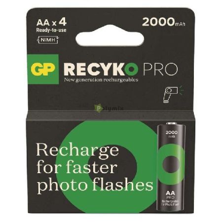 GP ReCyko Pro 2000mAh ceruza akkumultor C/4 Photo Flash J!