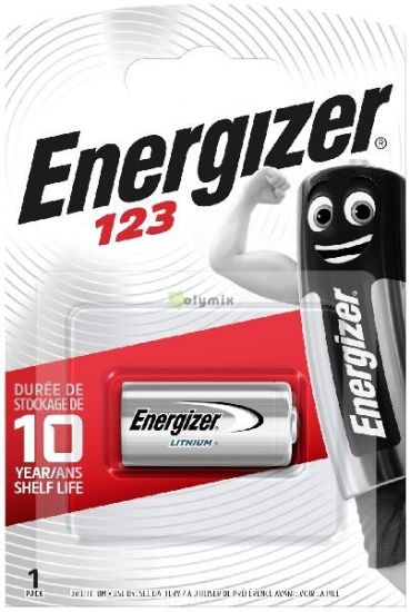 Energizer Fotelem Ltium CR123A B1