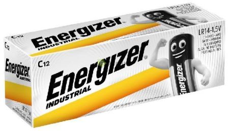 Energizer Industrial Alkli C Elem P12