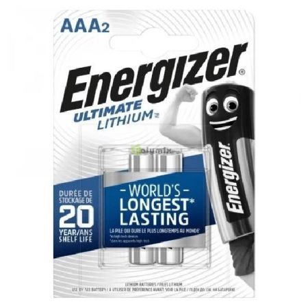 Energizer Ultimate Ltium Mikro Elem AAA B2