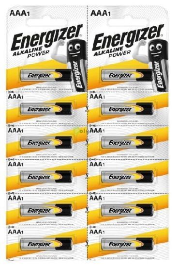 Energizer Power Alkli Mikro Elem AAA Kartella B12