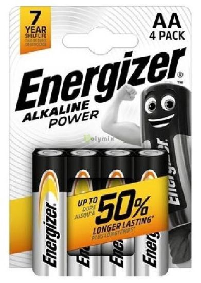 Energizer Power Alkli Ceruza Elem AA B4