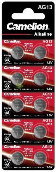 Camelion 157 AG13 LR44 alkli gombelem 0% HG C/10