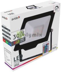  Avide LED Reflektor Slim SMD 30W RGB IR tvirnytval