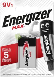  Energizer Max Alkli 9V Elem B1