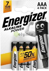  Energizer Power Alkli Mikro Elem AAA B4