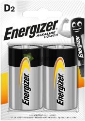  Energizer Power Alkli Glit Elem D B2