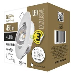  EMOS Exclusive 5W LED spotlmpa 4000K fehr