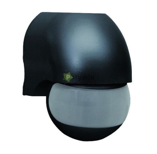 Mozgásérzékelő 180° 12m, 5mp-5 perc, 1000W vagy 300VA, IP44