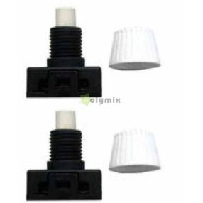 Beépíthető nyomókapcsoló, fehér, 230V~ 50Hz 2db