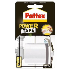  Power Tape Fehér Ragasztószalag 5m