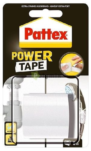  Power Tape Fehér Ragasztószalag 5m