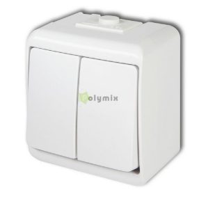 Aquastar csillárkapcsoló, IP54, fehér