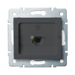 LOGI telefon csatlakozó aljzat grafit