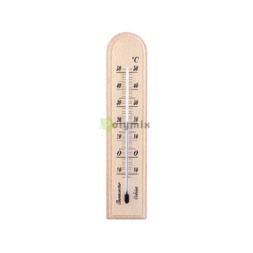 beltéri fa hőmérő 40x150mm natur