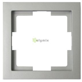 SLIM LINE (MODUL szerelvényekhez) 1-es keret, ezüst
