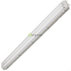IP 65 por- és páramentes lámpatest T8 1x18W, IP65