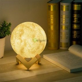  LED design lámpa MOONLIGHT újratölthető USB, távirányítóval, RGB, 120lm