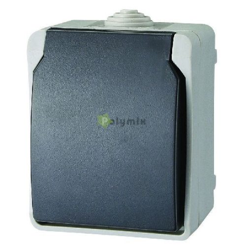 AQUATOP fk.1 férőhelyes dugalj IP54 szürke