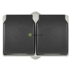 DUPLA ALJZAT IP44 SCHUKO