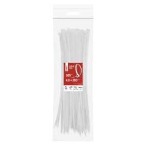 Emos kábelkötegelő 350x4,8 fehér  100 db/csomag