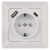 SOCKET WITH USB A+C 3 A MAX.SCHUKO WHITE