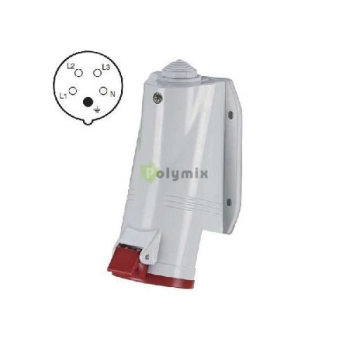 Scame ipari falon kívüli aljzat 5P 32A/400V IP44