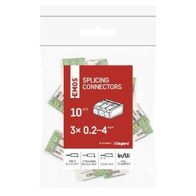  Emos oldható vezetékösszekötő 3 csatlakozóval (karos) 10 db / csomag