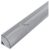 Alu Profil "V" 15.8x15.8mm Sarok Áttetsző búrával 2m