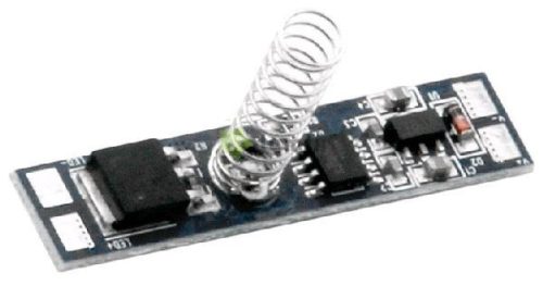 LED Szalag 12V 96W Alu Profil Mini Vezérlő Érintőkapcsolóval