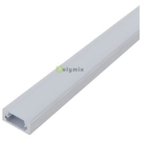   Alu Profil "U" 15.9x7.8mm Falon Kivüli Opál búrával 1m