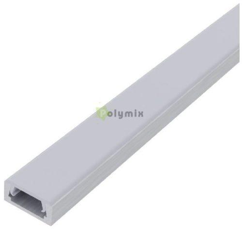 Alu Profil "U" 15.9x7.8mm Falon Kivüli Füstös búrával 2m