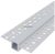 Alu Profil "U" 52.5x13.3mm Gipszkartonba Süllyeszhető Opál búrával 1m