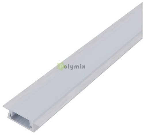 Alu Profil "U" 15.2x7.8mm Süllyeszthető Opál búrával 2m