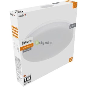   (Uranus) Cseppálló Mennyezeti Lámpa Kerek IP54 24/30W NW 4000K Fehér Szenzoros