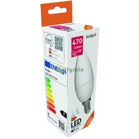 LED Candle 4.5W E14 NW 4000K
