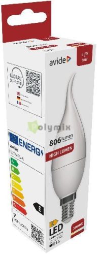 LED Candle Flame 6.5W E14 WW 3000K