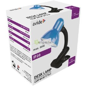 Basic Asztali Lámpa Csíptethető Kek Max 60W