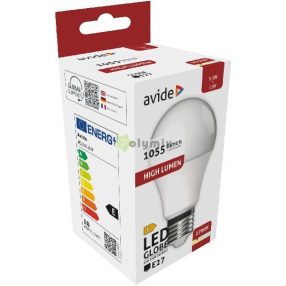 LED Globe A60 9.5W E27 EW 2700K