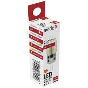 LED 2W G4 WW 3000K