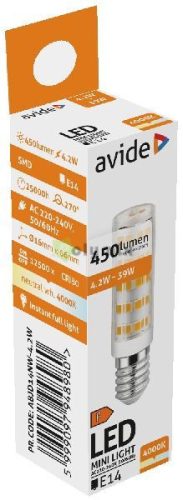 LED 4.2W JD E14 NW 4000K
