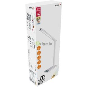 LED Asztali Lámpa Scott Fehér 12W