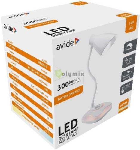 LED Asztali Lámpa USB 3.2W